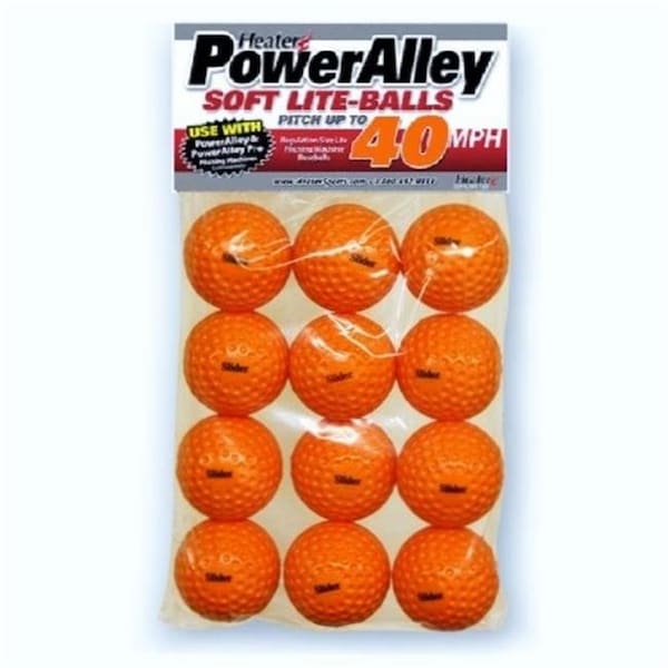 Heater Heater SLB10 Slider Orange Soft Foam Balls; Dozen SLB10 - main